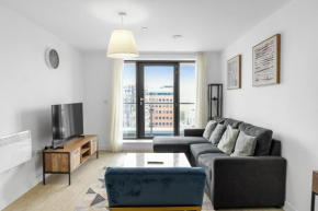 High rise 2 Bedroom & 2 Bath Apartment with Parking, balcony & amazing view